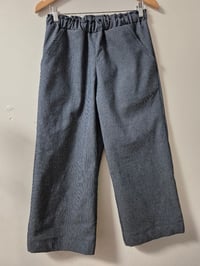 Image 3 of Denim pinstripe Pocket Pants 