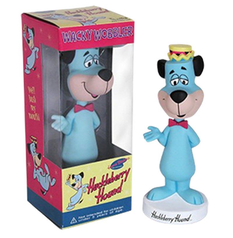 Huckleberry Hound/Snidley Whiplash/Mighty Mouse/Secret Squirrel Vintage Wacky Wobble
