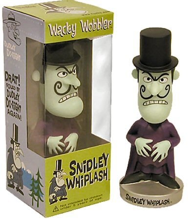 Huckleberry Hound/Snidley Whiplash/Mighty Mouse/Secret Squirrel Vintage Wacky Wobble