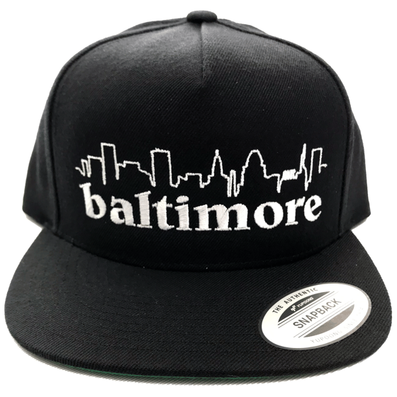 Image of Baltimore Skyline Snapback (free shipping)