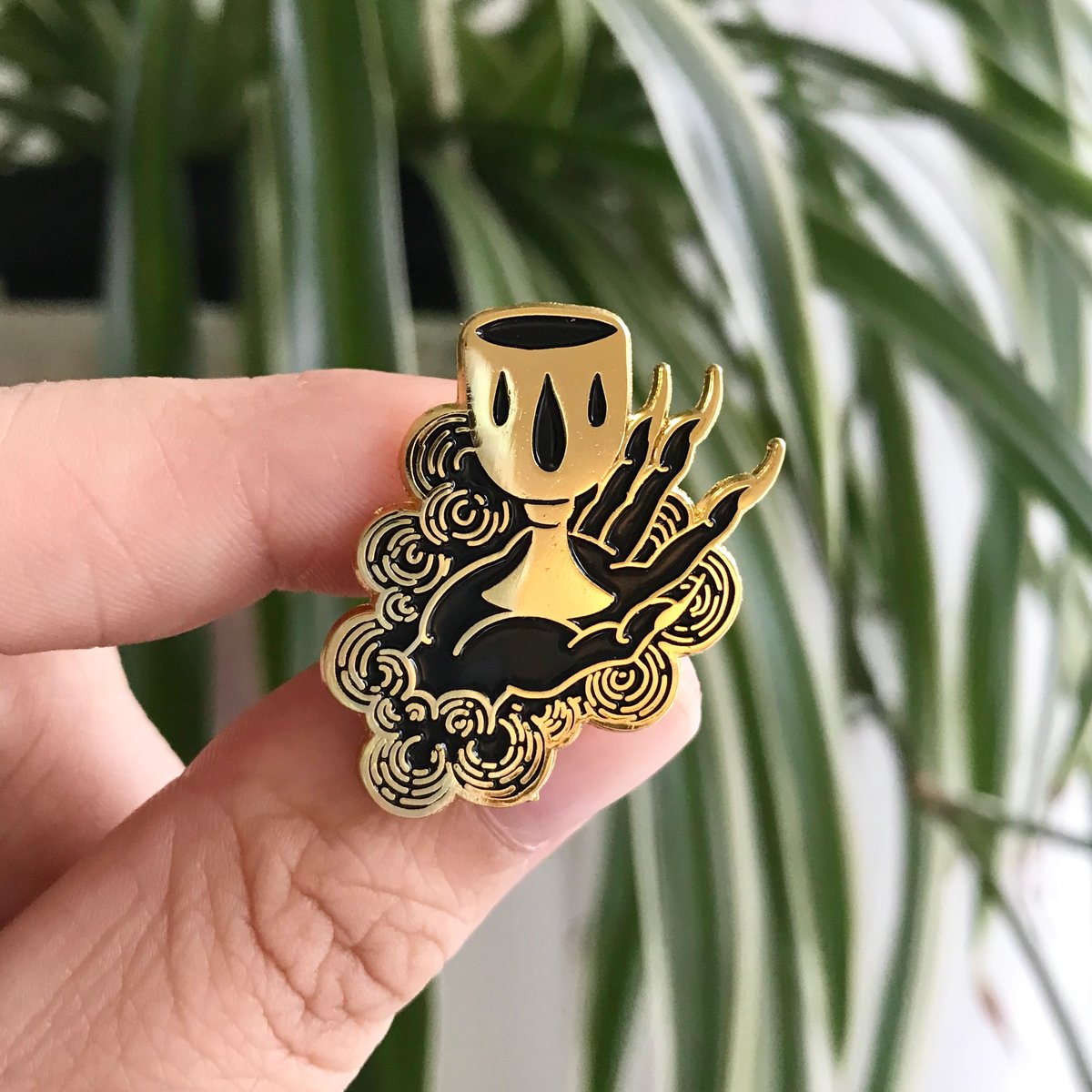 Image of Ace of Cups Enamel Pin