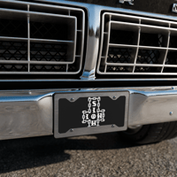 Slow N Low license plate