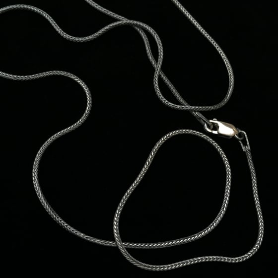 Image of 18" Sterling Silver Chain Foxtail