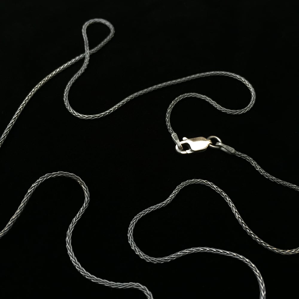 Image of 20" Sterling Silver Chain Wheat