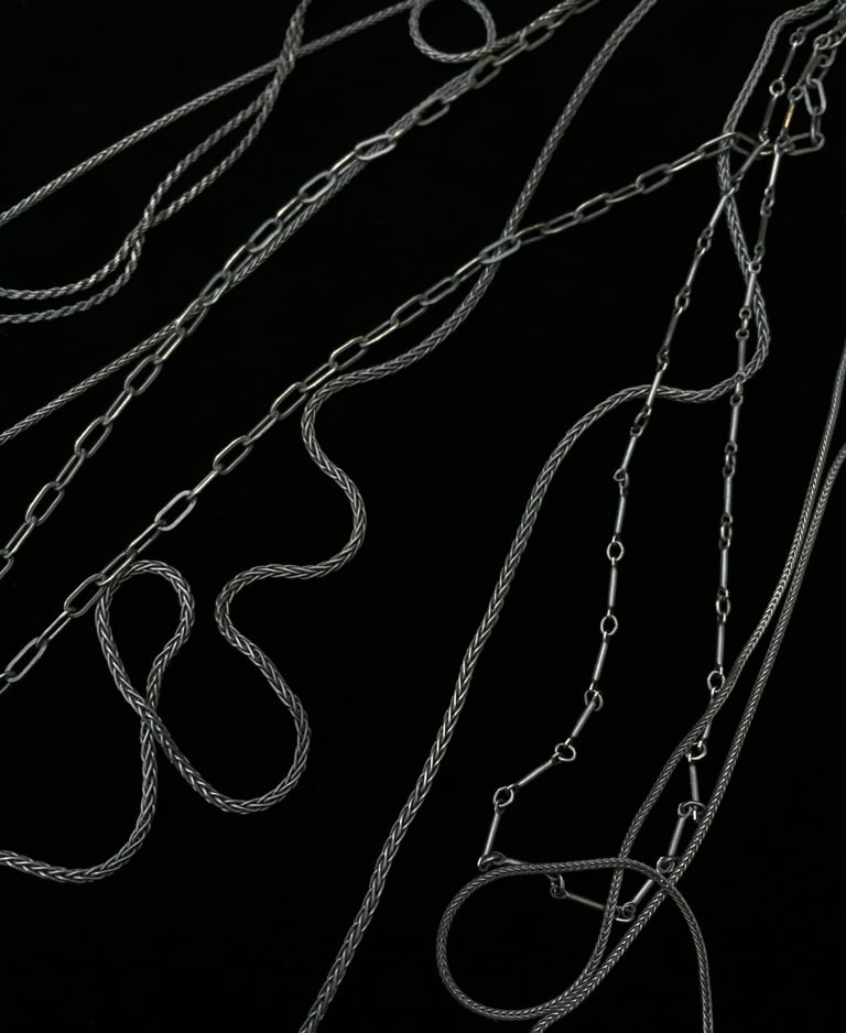 20 Sterling Silver Chain Wheat