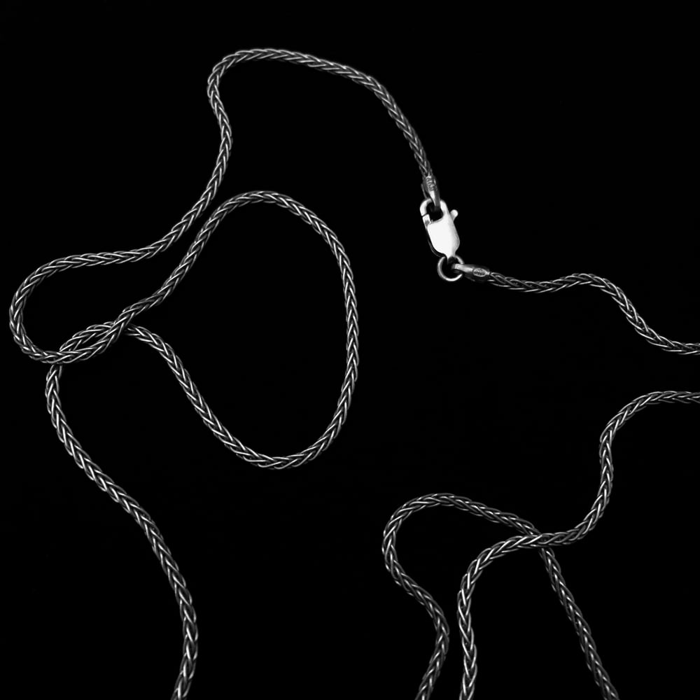 Image of 24" Sterling Silver Chain Wheat