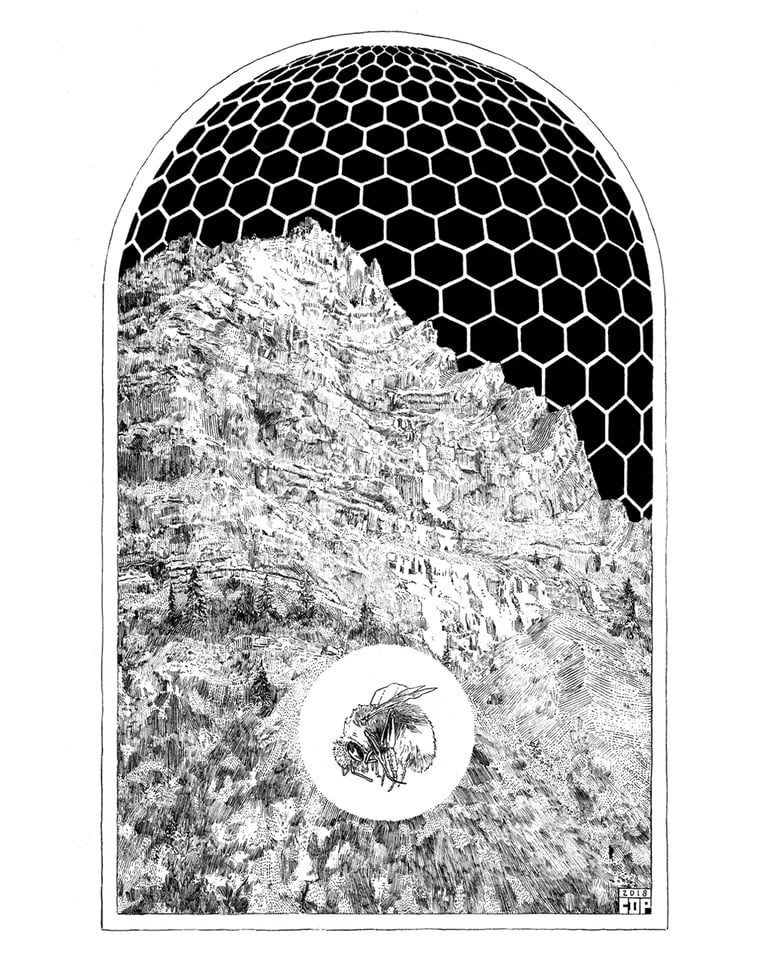 "Hive" - Print