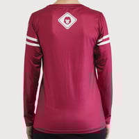 Image 3 of Women's Varsity Active Long Sleeve Tee