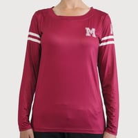 Image 1 of Women's Varsity Active Long Sleeve Tee