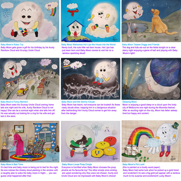 Image of Baby Moon Artworks