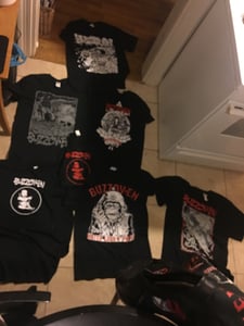 Image of All buzzoven T-shirts 