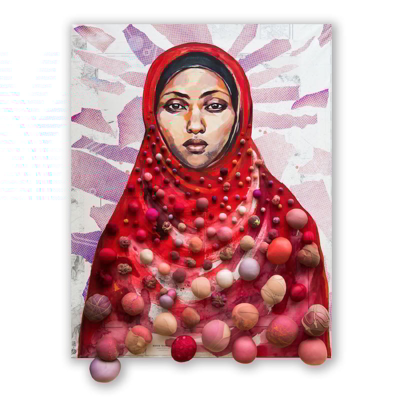 Image of Original Painting - "Zahara-Triochka" - 114x146 cm