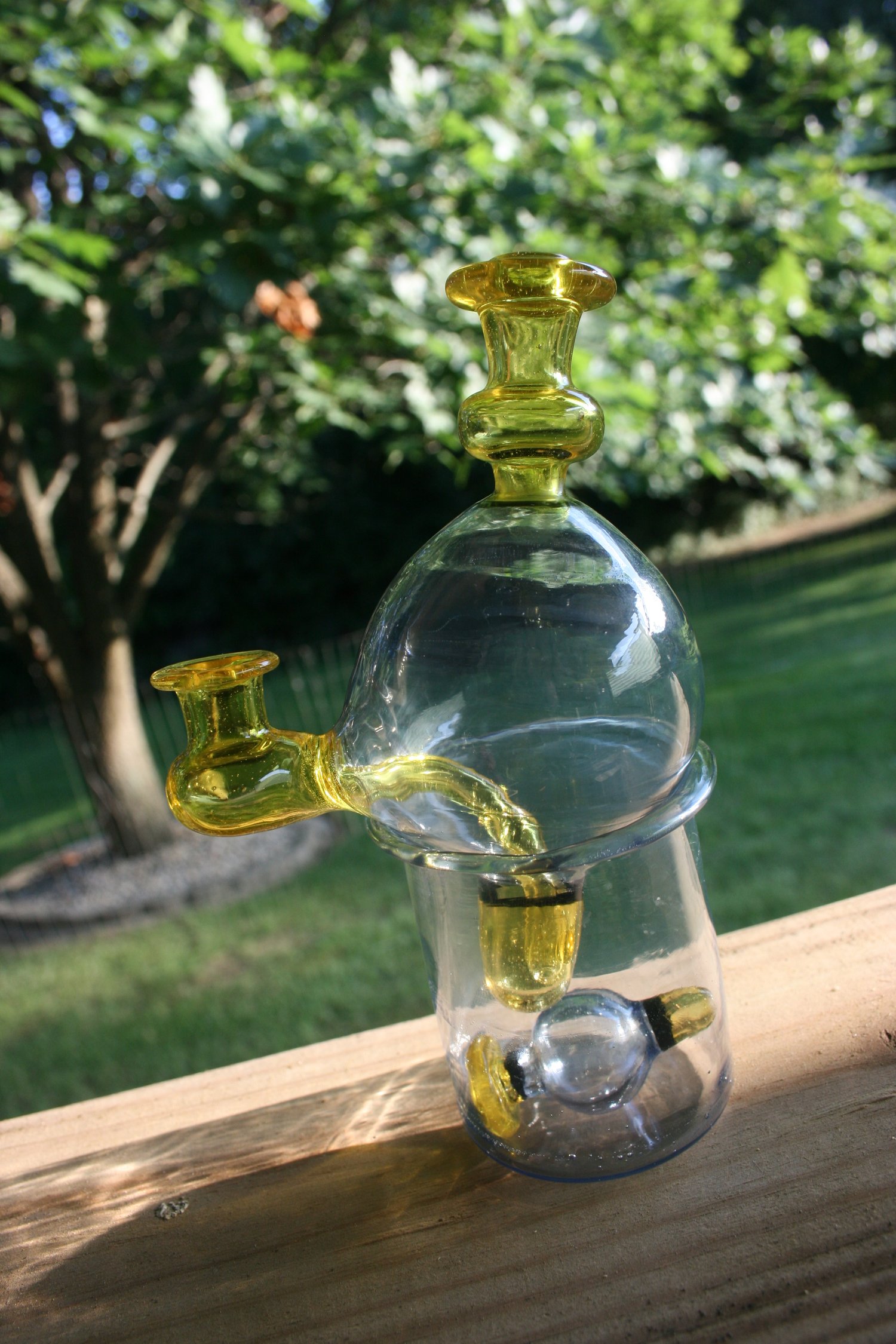 Image of Manchild Glass CFL Bubble Cap Rig