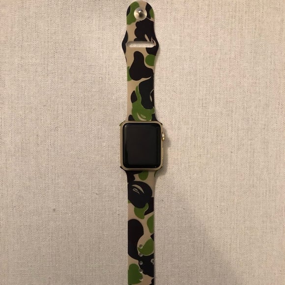 Bape discount camo watch