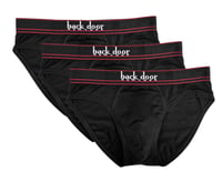 Men's Briefs with Horizontal Fly - Pack of 3