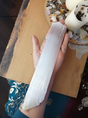 Image of Extra Large Selenite Charging Wand