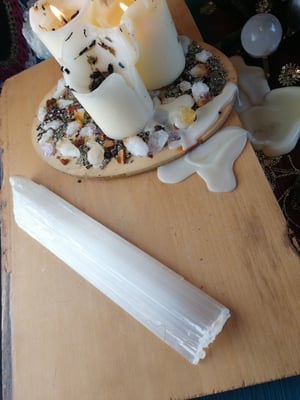 Image of Extra Large Selenite Charging Wand