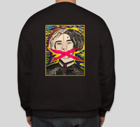 1am XFACE2 crewneck