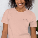 Image 2 of Free Indeed Embroidered Tee - Blush