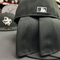 Image 3 of New Era 59Fifty Black- White TX State 