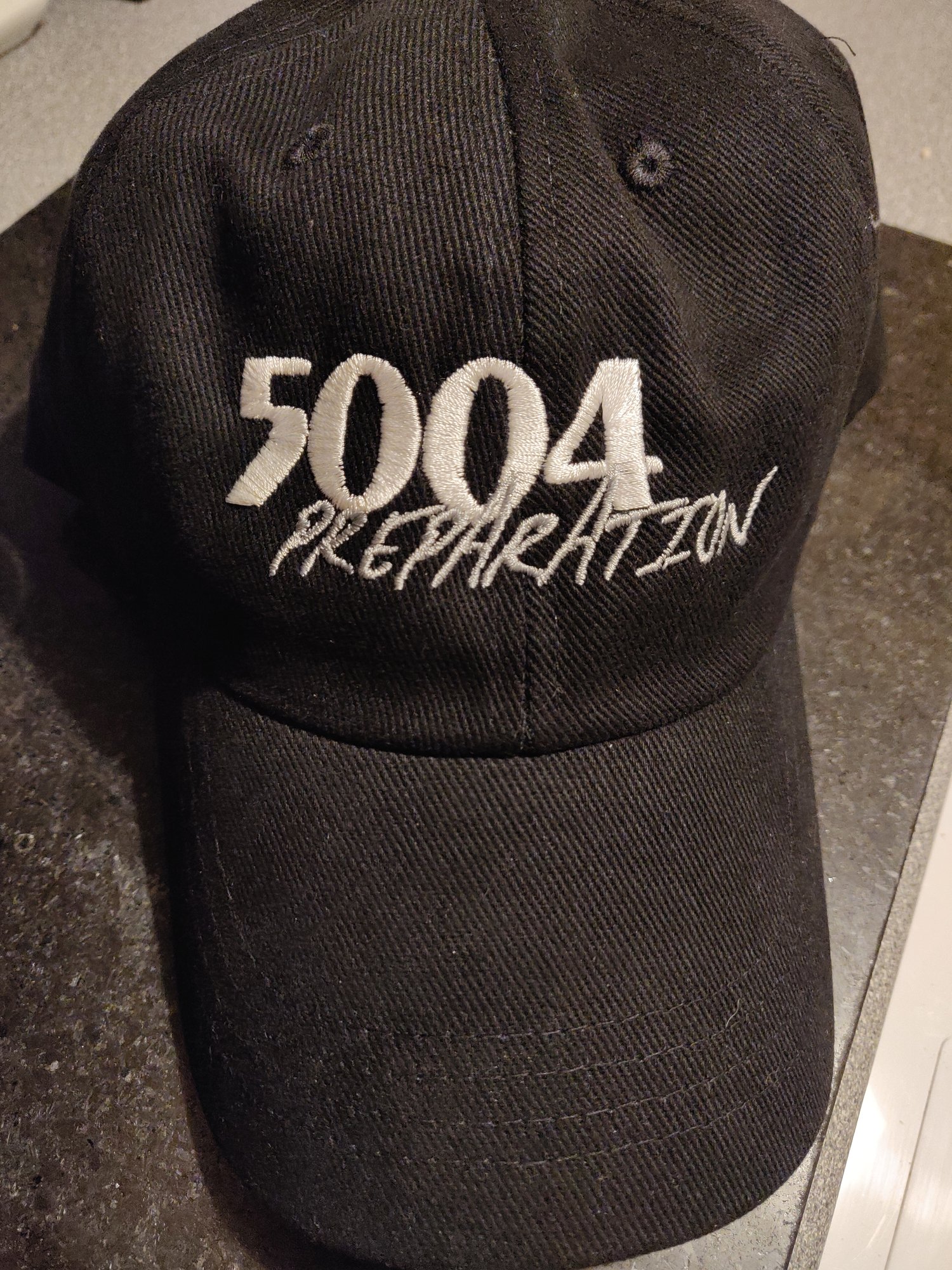 Image of 5004 Preparation logo'd Baseball Cap