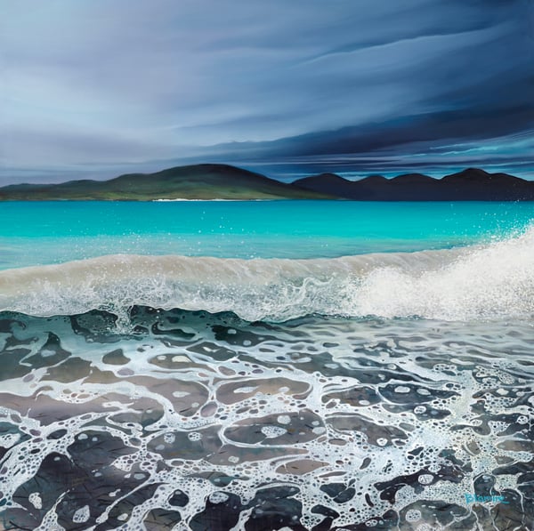 Image of Seilebost wave giclée print ALL sizes