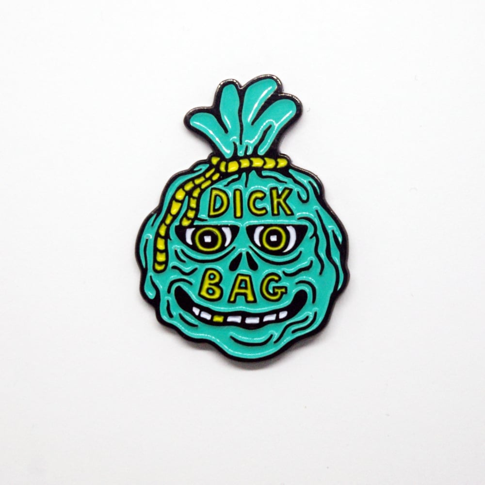Image of Dick Bag pin 