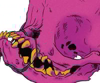 Image 2 of Pug Skull Print