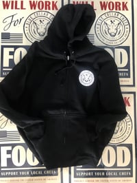 Image 1 of Blue Collar Chefs Zip Up Sweatshirt
