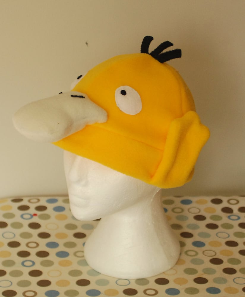 Image of Psyduck Pokemon Fleece Hat