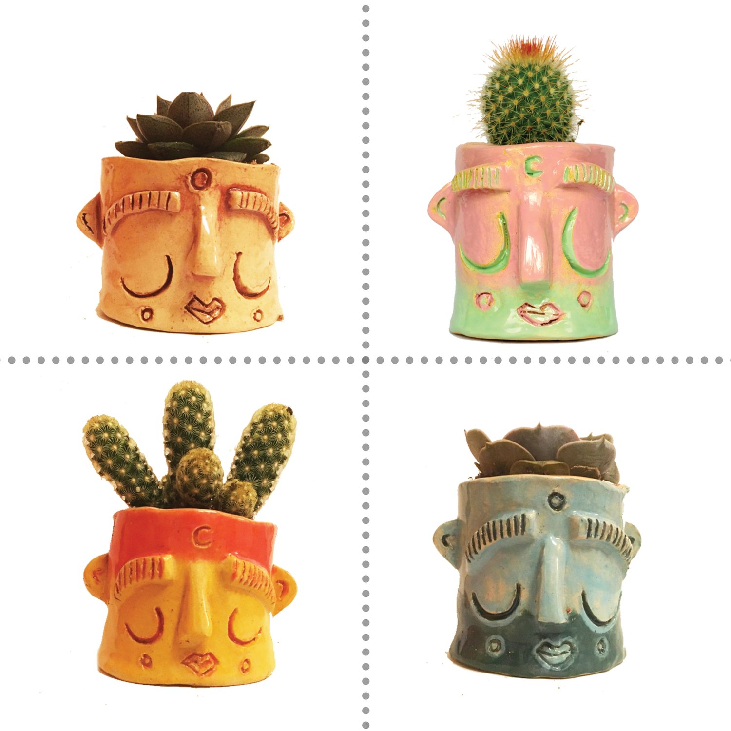 Adopt A Pot Head Pot Heads Pottery
