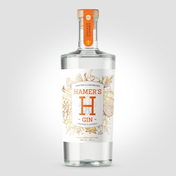 Image of Hamer's Gin - Orange flavored -