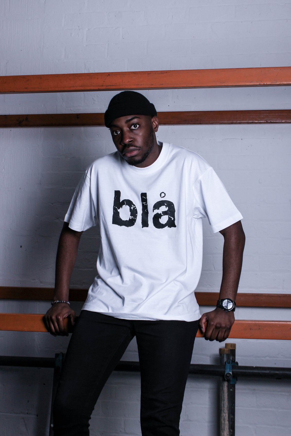 Image of Blå Melting Tee