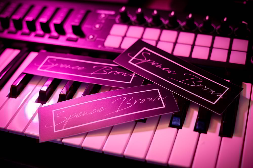 Image of Spence Brown 6x2 Sticker