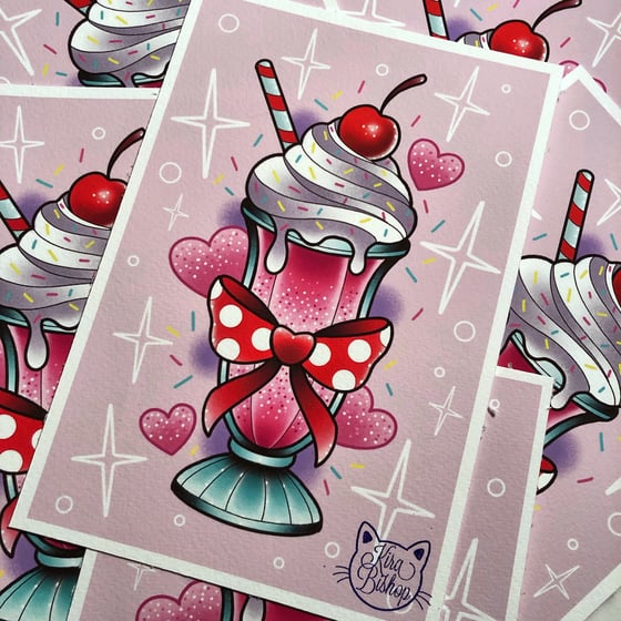 Image of Milkshake Print