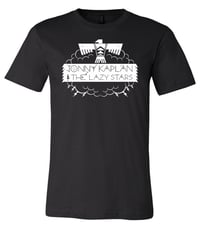 Image 1 of OFFICIAL - JONNY KAPLAN & THE LAZY STARS - "THUNDERBIRD" BLACK UNISEX SHIIRT