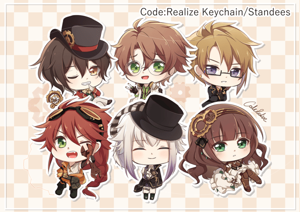 Image of Code:Realize Charms/Standees (7cm)