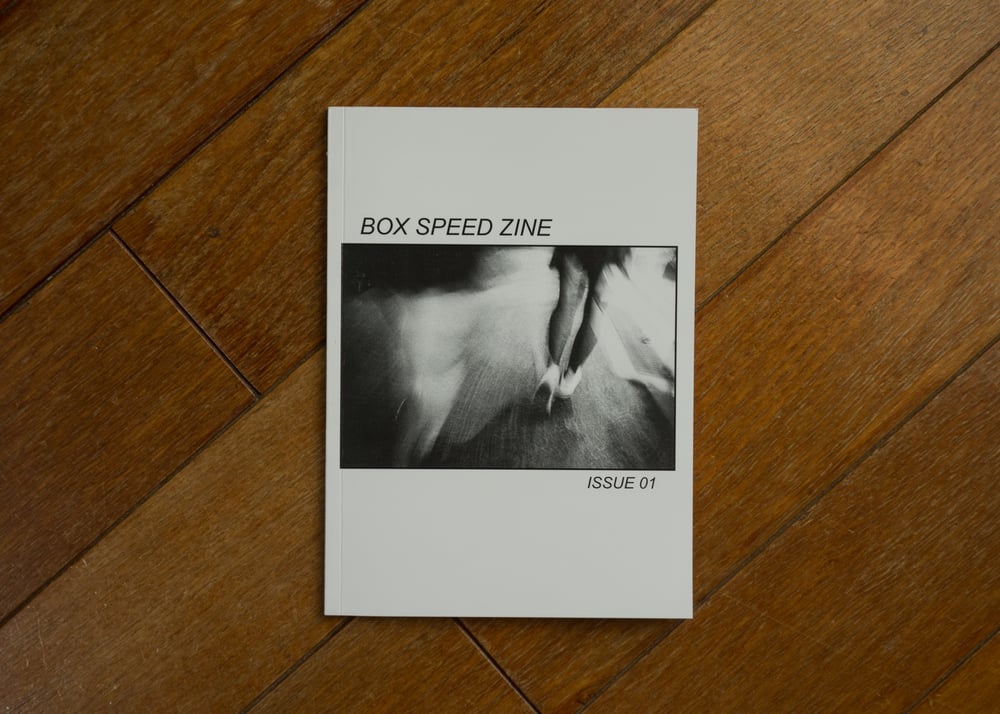 Image of Box Speed Zine Issue 01