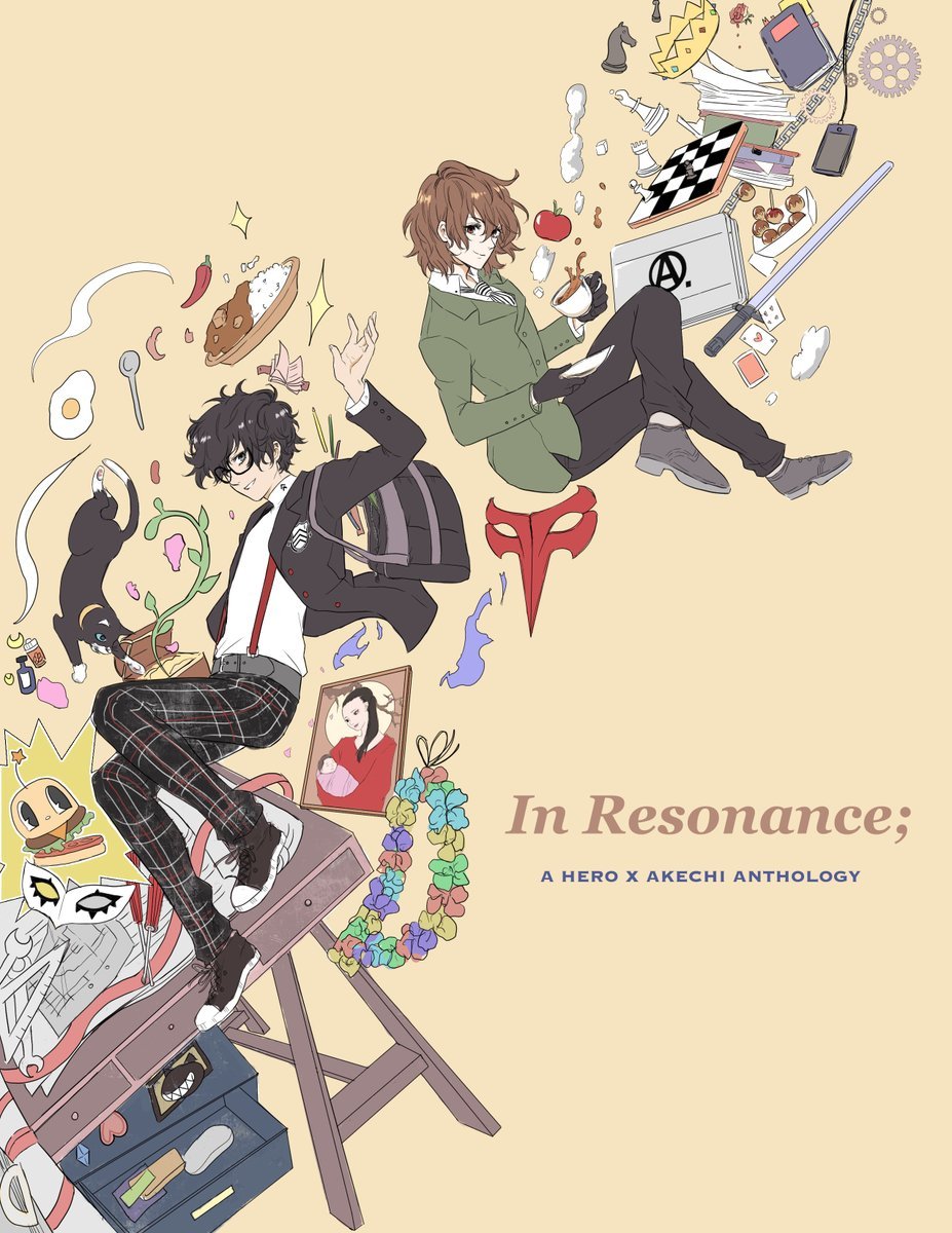 Image of In Resonance; A Hero x Akechi Anthology // Zine Only