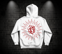 Felpa Rose - White