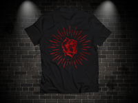 T-Shirt Rose - Black