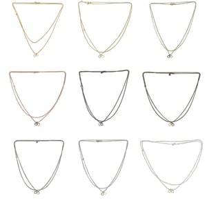 Image of Collier Les Petits Carrés