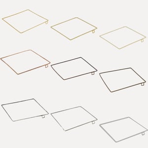 Image of Bracelets Carrés Les Petits Carrés / Square bracelets