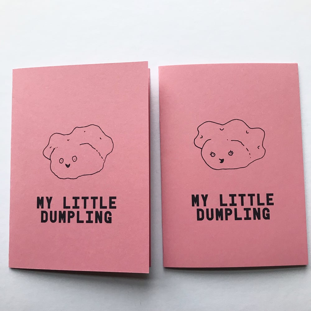 Image of DUMPLING CARD by fingsMCR