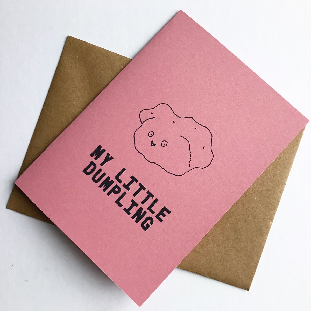 Image of DUMPLING CARD by fingsMCR