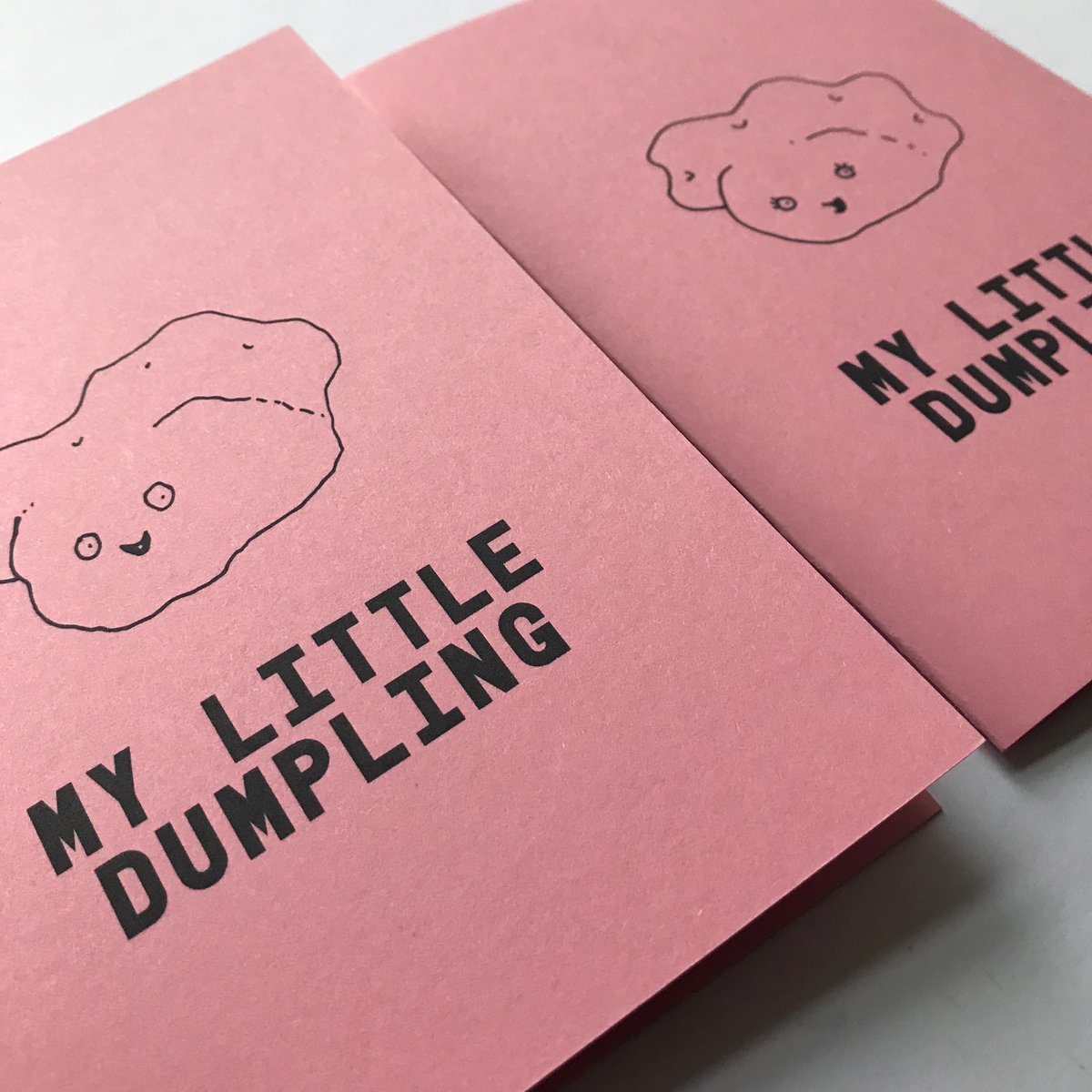 Image of DUMPLING CARD by fingsMCR