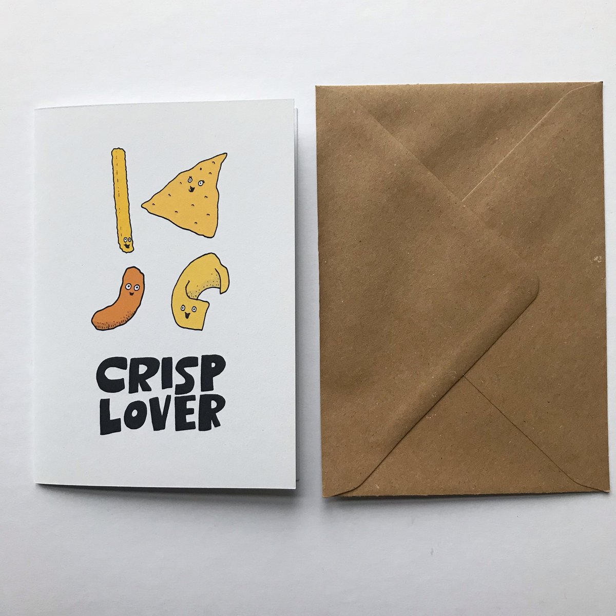 Image of CRISP LOVER CARD BY FINGSMCR