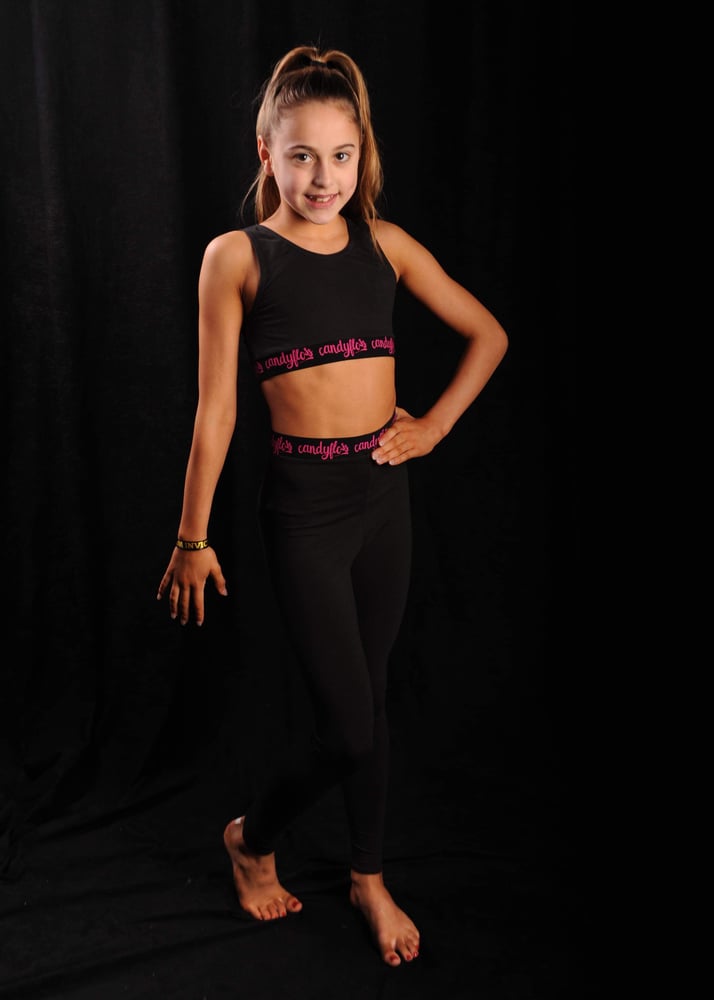 Image of Candyfloss 'Fitness'crop and leggings 