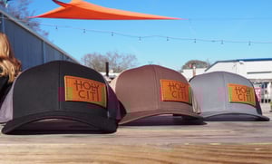 Leather Patch Trucker Hats