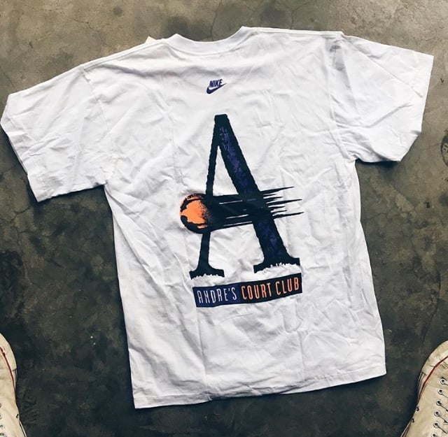 Image of Brand New With Tags Early 90’s Nike Agassi Court Club Tee.